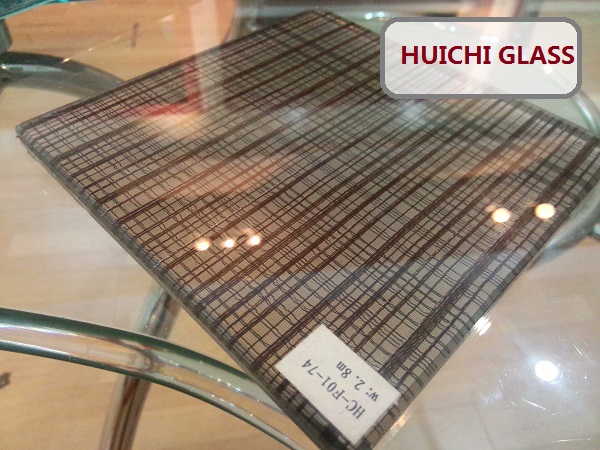 Decorative laminated glass solution