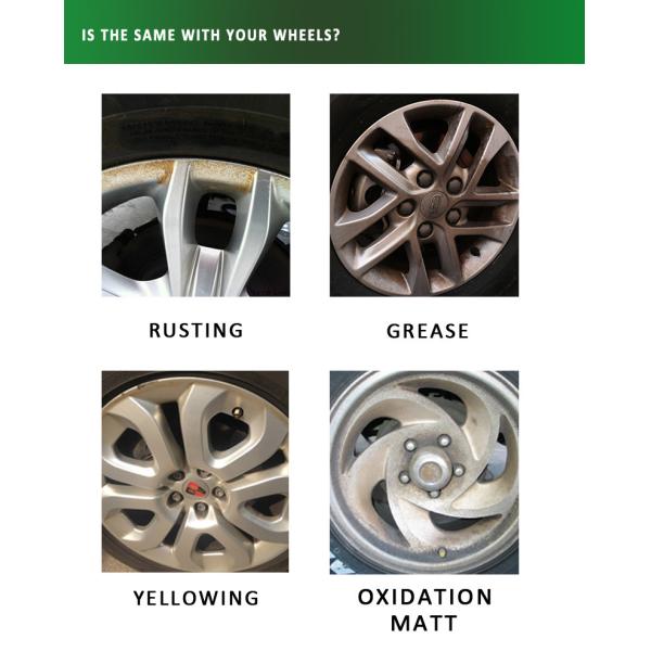 500ml Car Hub Stain Remover Spray Cleaner Wheel Hub Detergent