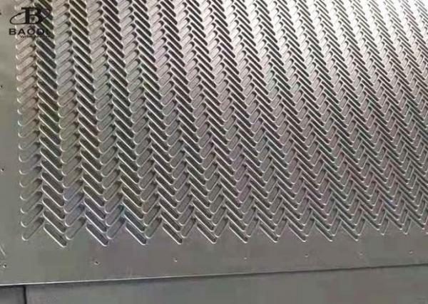 1.0mm Thick Galvanized Perforated Metal Sheet Customized Hole Shape Decoration