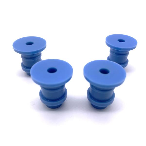 Customized Blue Oil Outlet And Oil Seal Body By Manufacturer