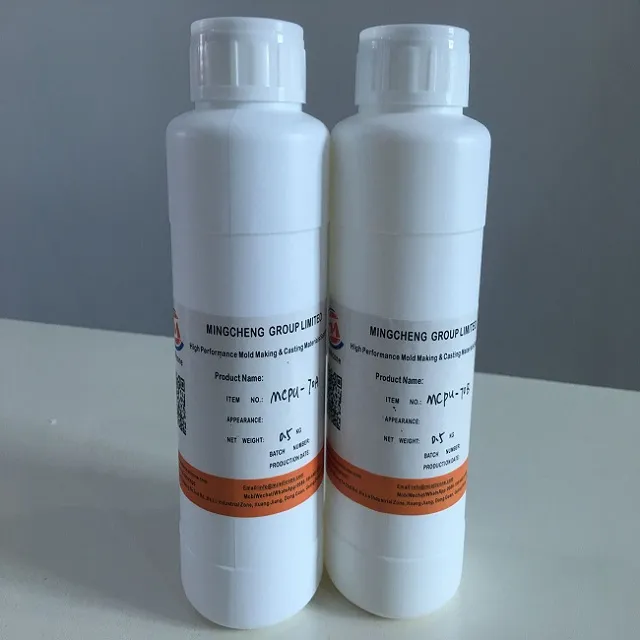 Two Parts Liquid Urethanes Rubber for Stone Mold Making High Tensile Strength and 20-25 mins Working Time