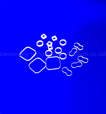 Square Shaped Thermostable Quartz Glass Plate For Semiconductor