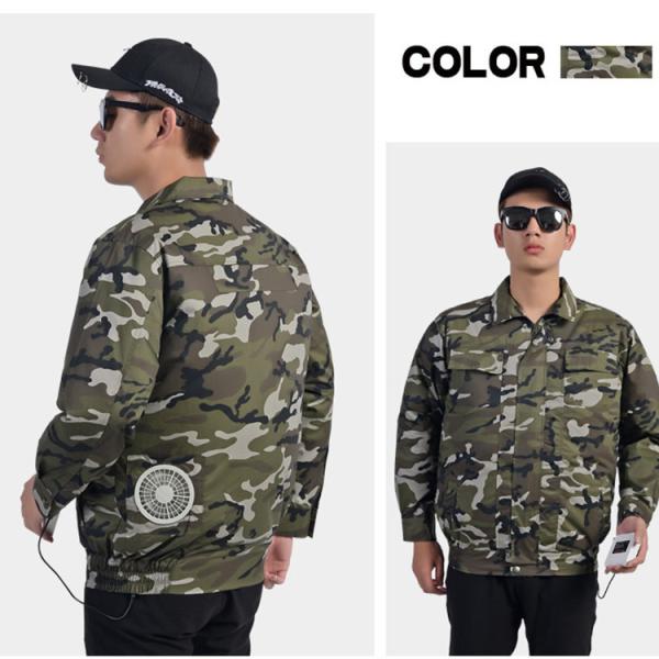 Knit Technics Fan Cooled Jacket With Turn Over Collar Zipper Closure