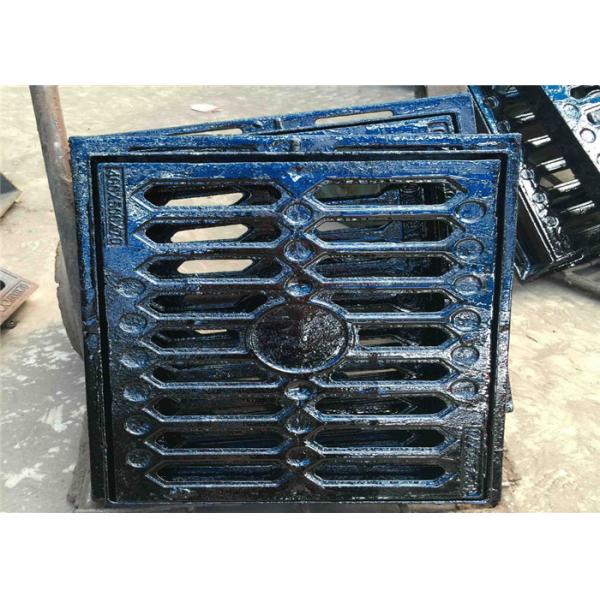 Anti Frozen Cast Iron Grating And Frame Square Type Corrosion Resistance