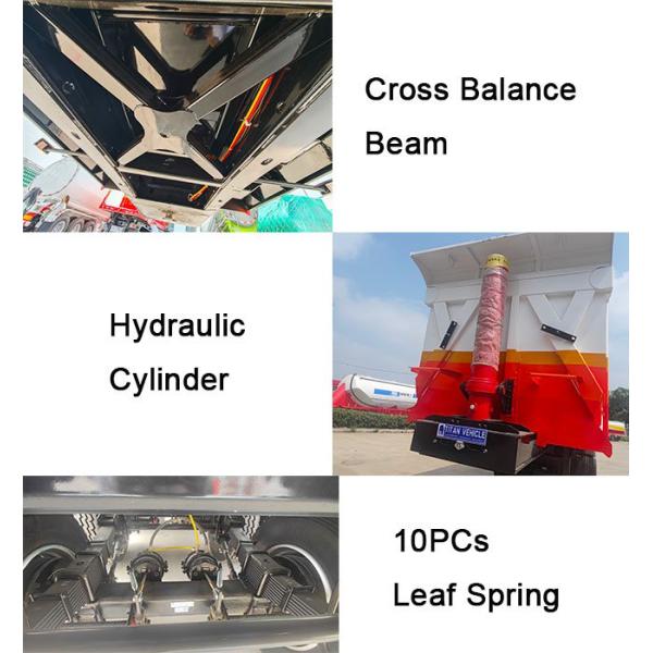 TITAN 4 Axle Hydraulic Tipper Trailer  Tipper Semi Trailer for Sale Near Me