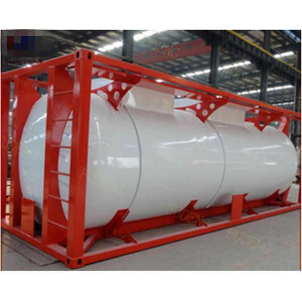 58800 Liters LPG Tank Trailer 40 Foot LPG Storage Tank Steel / Aluminum Material