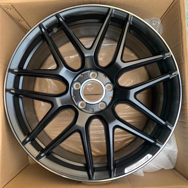 Matte Black 20 Inch Aluminum Rims S CLASS ET43 W222 Alloy Wheels