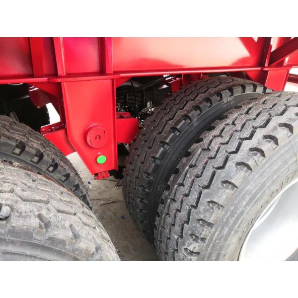 Red Three-Axle Semi-Trailers: Advantages Combining Heavy-Duty Hauling & Eye-Catching Appeal