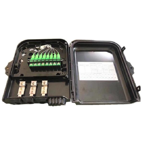 Outdoor Wall Mounted And Pole Mount Fiber Optic Termination Box For FTTH Applications