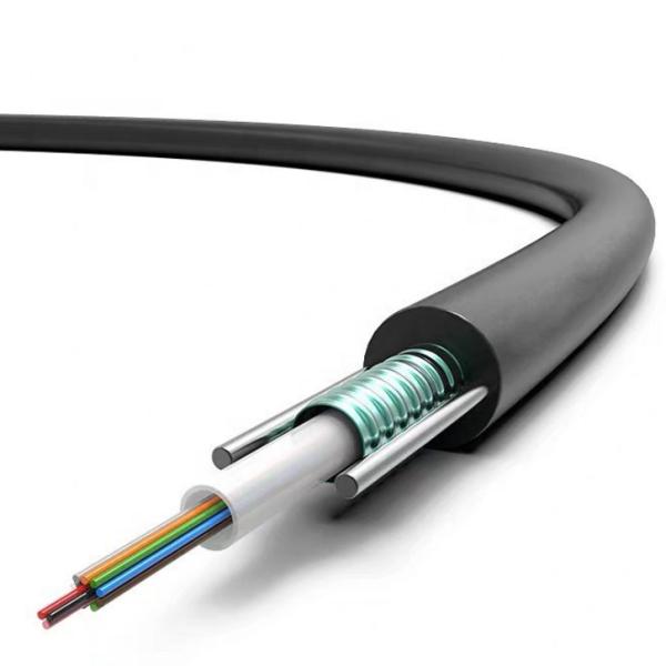 Unitube Single Mode Optique GYXTW Outdoor Fiber Optic Cable