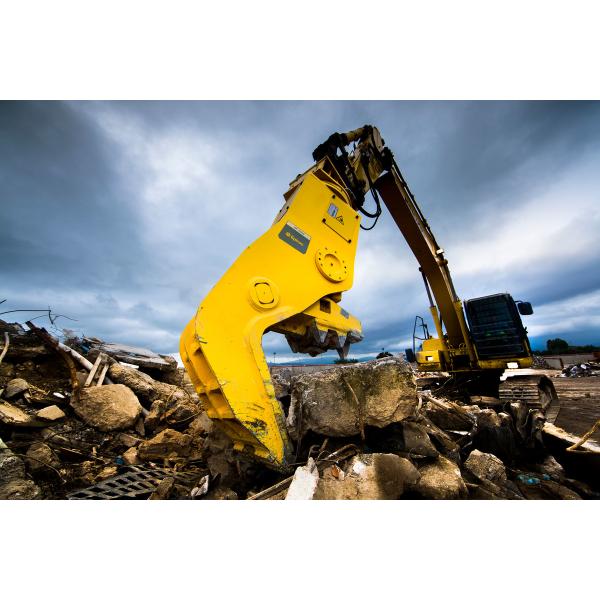 15 20 35 Ton Hydraulic Shear Excavator Attachments Concrete Demolition Shear Steel Shear