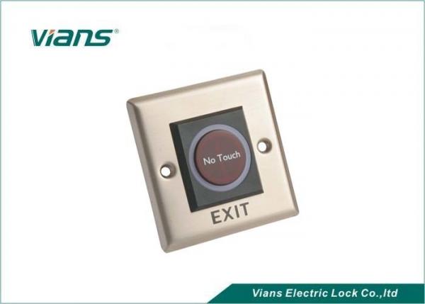 Cheap No Touch Push Button Infrared Door Exit Button for Access Control System for sale