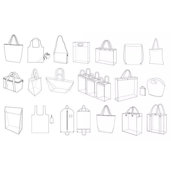 Eco Reusable Supermarket Grocery Promotion Shopping carrier, fabric tote cloth bag, Woven sack