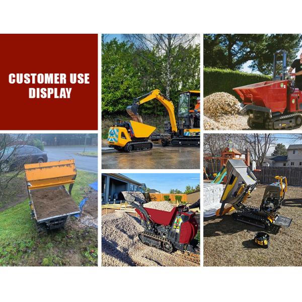 ISO/EPA Certified Mini Dumper Truck with 500kg Capacity and Low Maintenance Cost