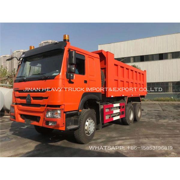 30 Ton Sinotruk Howo Dump Truck 10 Wheeler Heavy Truck For Earth Transportation