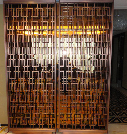 decorative stainless steel wall panel/wall partition with color and design