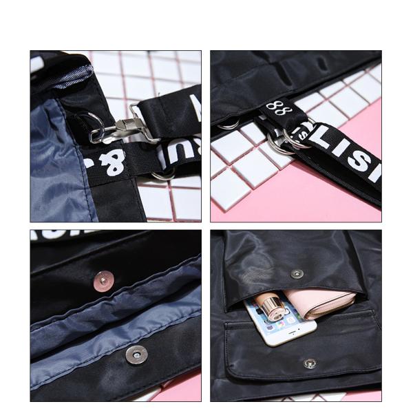 New Ladies Fashion Bags Cool Big Capacity Letter Handbags wholesale polyester shoulder bag