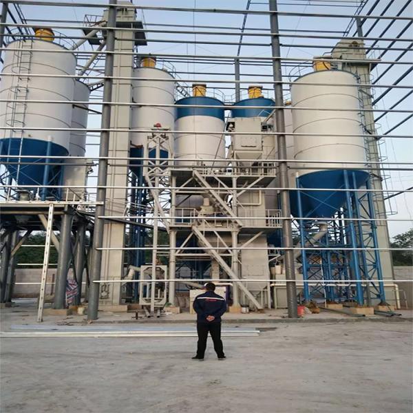 Dry Powder Cement Storage Tank 50 Ton Cement Silo For Construction Works