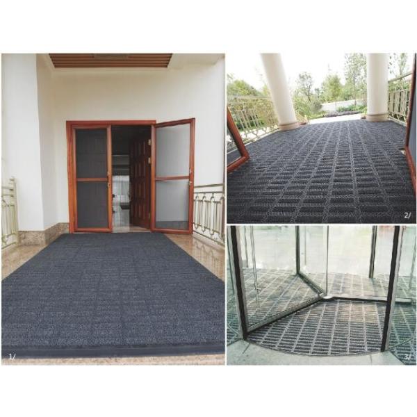 Thickness 16mm Hotel Entrance Mats Door Entrance Mats Antistatic Flexi Guard