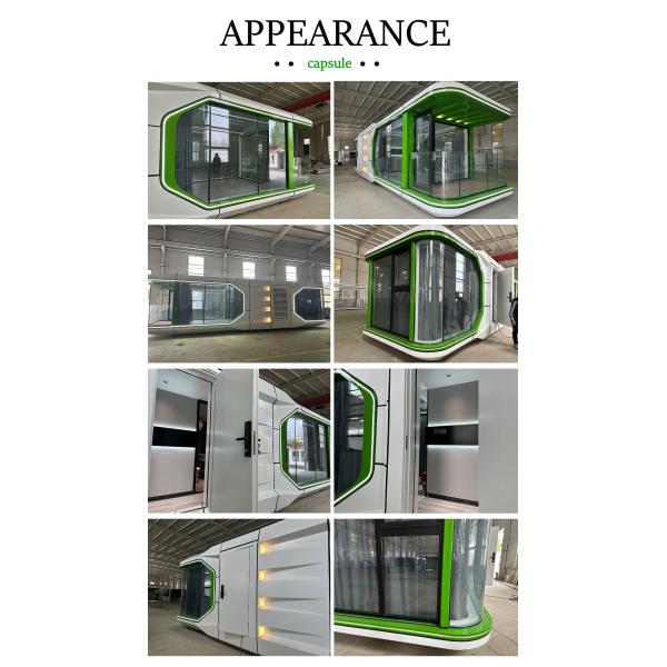 Outdoor Mobile Tiny House Capsule Hotel for Hotel Container Home Sleep Pod