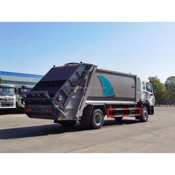 Semi Sealed Bucket Trash Compactor Truck Sewage Container for EURO 5 Emission Standard