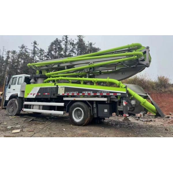 Mobile pump truck Machining Process Hydraulic Used Zoomlion Concrete Pump Truck with 38 Meters Boom