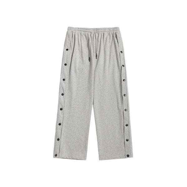 Windproof Mens Cotton Jogger For Double Breasted Print Jogging Sweatpants