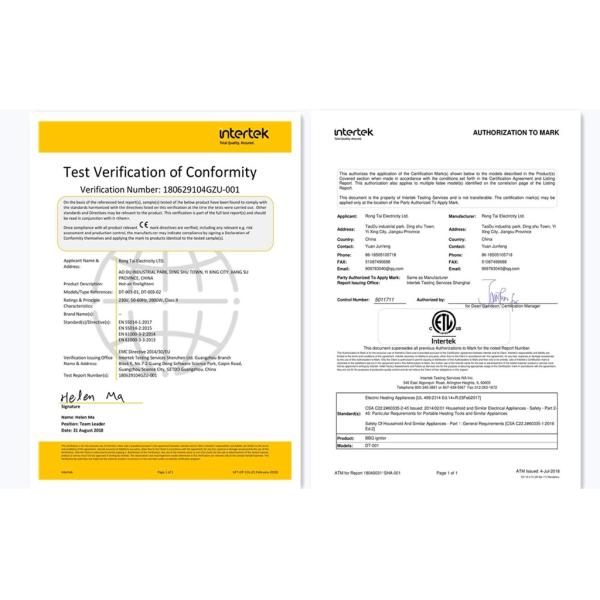 Electric Safety Fire Igniter Electric Grill Lighter For Kamado BBQ As Grill Accessories