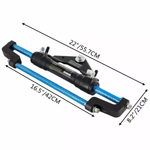 200mm Stroke Front Mounting Outboard Steering System 150Hp