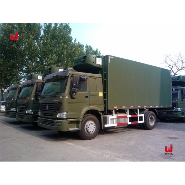 15t Freezer Box Truck Diesel 4X2 Single Axle Van Refrigerator Van