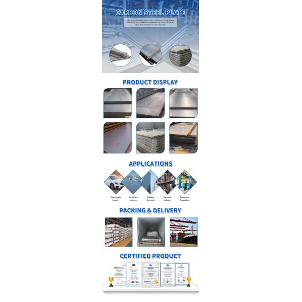 High Quality 4mm Flat Steel Rod A36 Q235 Carbon Steel Sheet Plate
