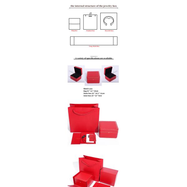 Captivating Octagonal Hard Paper Watch Case Box With Gold Button Ornament