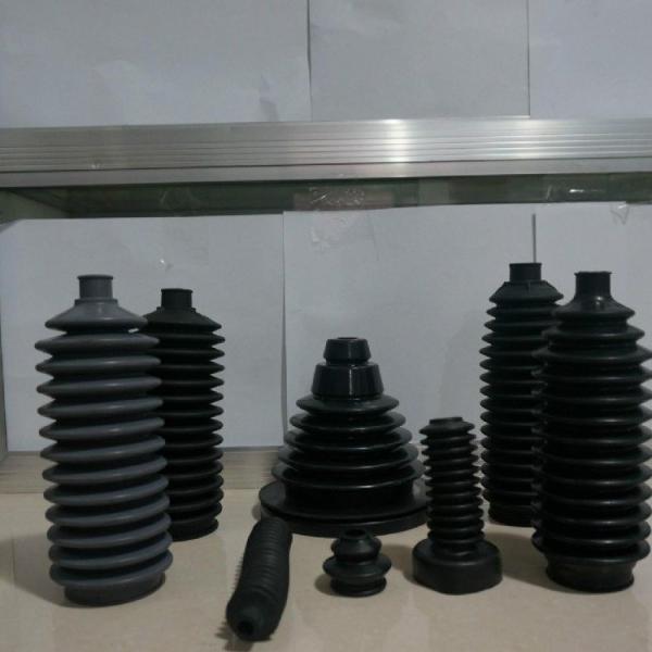 Rubber Bellows with Excellent Cushioning Effect Custom Silicone Rubber Parts Automotive Rubber Bellows