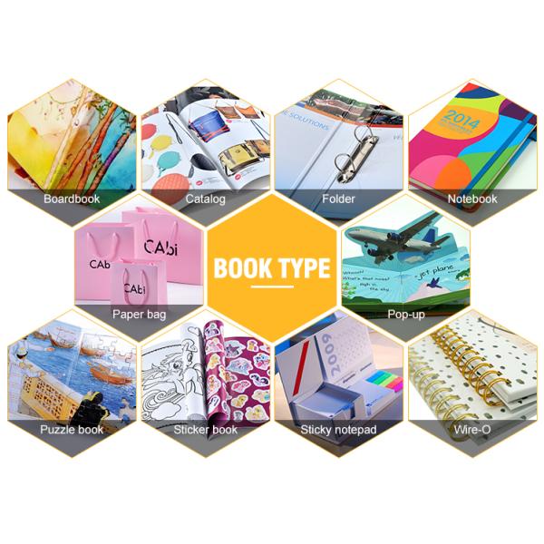 Short Run Hardcover Book Printing , Embossed Book Cover Printing Gloss Laminated