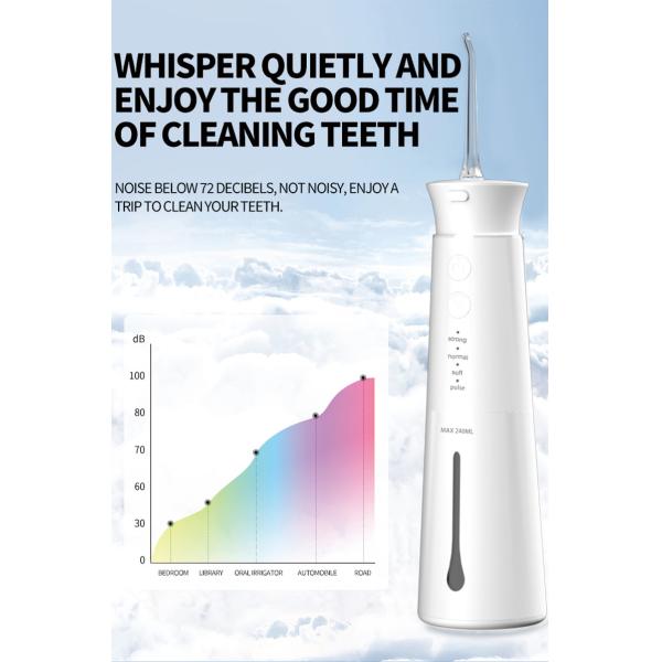 Oral Care Cordless Portable Teeth Cleaning Dental Irrigator Electric Water Flosser