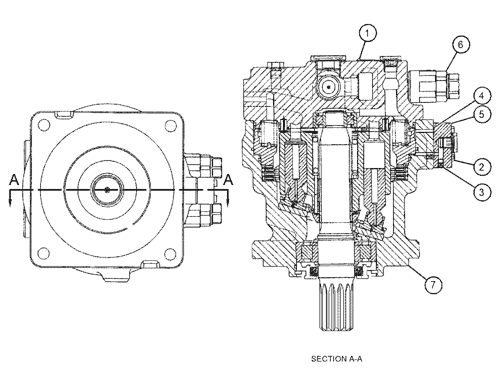 706-86-01571 R7068601571 Final Drive Transmission (Travel) for Komatsu D39EX-21 D39PX Travel Drive Bulldozer Parts Aftermarket Parts