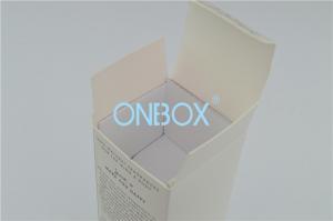 Quality Embossing Pattern Foldable Printing Paper Boxes With White Cardboard Insert wholesale