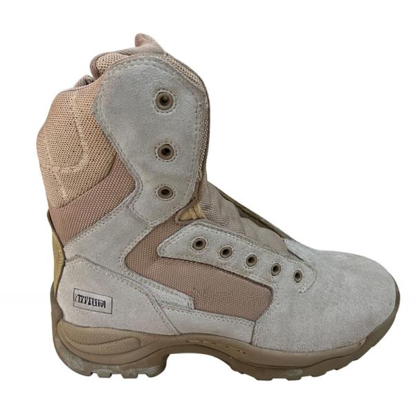 Custom 8 inch Leather Training Boots 1.5kg/Pair for Outdoor and US Size 6.5-12.5