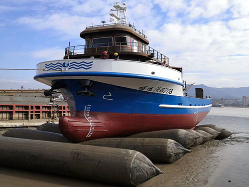 1.2m*10m 6 Layer Marine Ship Launching Airags Rubber Air Bag