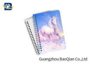 Quality Unicorn Design Depth Effect A4 A5 A6 3D Lenticular Notebook For Student Stationery Eco-friendly wholesale