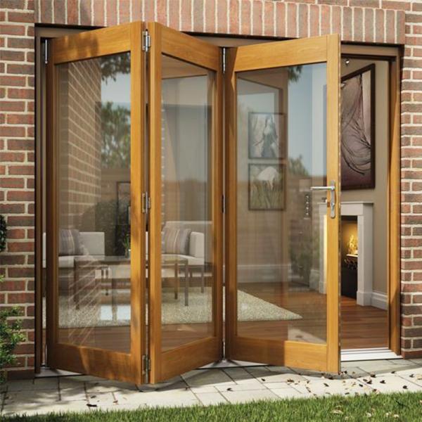 Factory Direct Shop Windows Aluminum Folding Window Vertical Bi-Fold Window For Sale