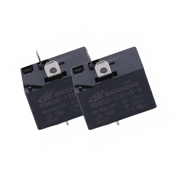 Sealed12V50A Electrical Control Relay Overheat Protection Function Contact Load