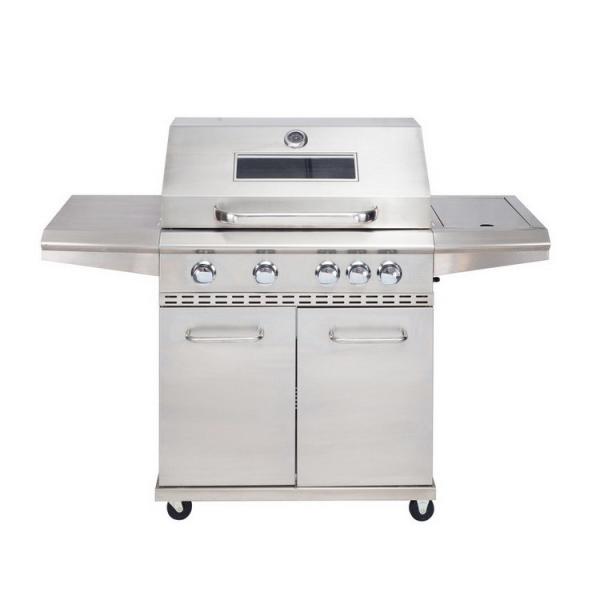 Outdoor Gas Grill Stove BBQ Grills with 5 Burners and Stainless Steel Material