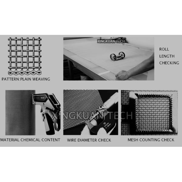 Plain Weave Woven Wire Mesh Screen 4-80 Mesh For Battery And Car Parts