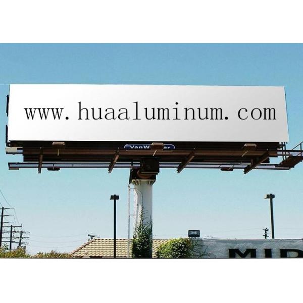 1500*3050mm Highway Advertisement Board Halogen Free 3mm Aluminum Composite Panel