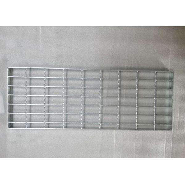 Outdoor Metal Drain Cover Galvanized Steel Grating 130mm Bar Pitch