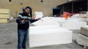 Quality Mattress Sponge Making Machine With Electronic Braking , Polyurethane Foam Blocks Manufacturers wholesale