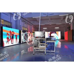 10000 Density Front Access Wall Mounted Led Display SMD Rental Full Color