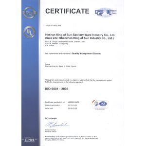 Shenzhen King of Sun Industry Co. Ltd Certifications