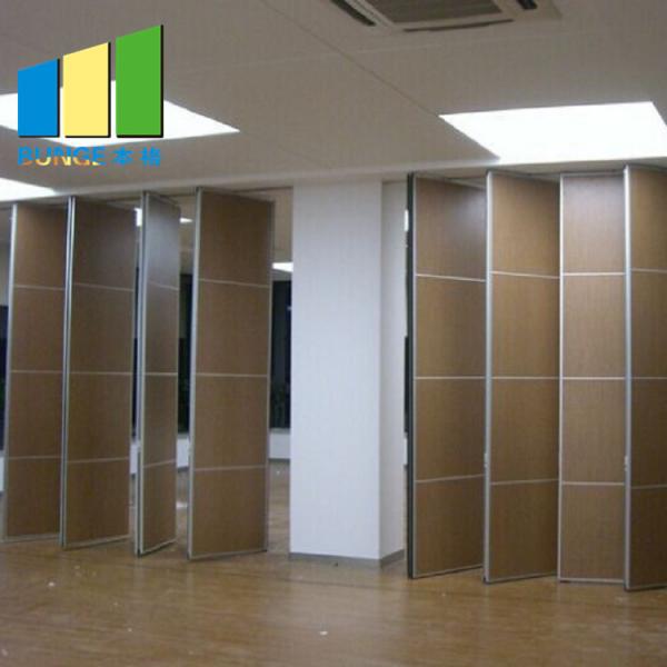 Aluminum Bi - Fold Door Banquet Hall Movable Partition Walls Multi - Purpose Hall Sound Proof Operable Partition Wall